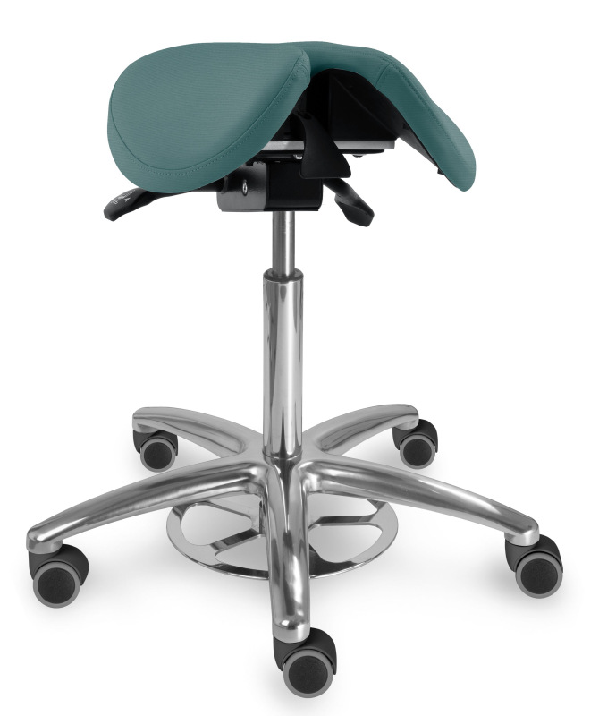 Zdravotnická židle se sedlovým opěradlem 1214 S CLEAN, čalounění ONE, AQUA CLEAN, XTREME 2