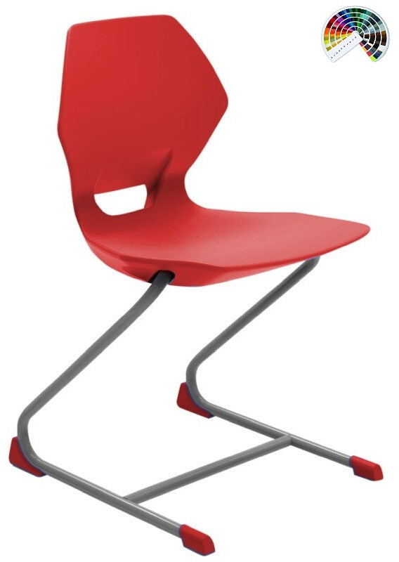 Jedálenská a študentská stolička DAMIAN plast