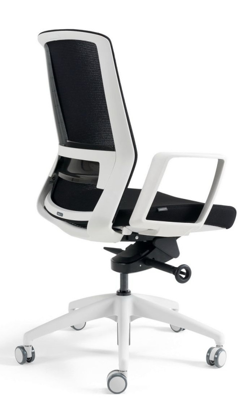 BESTUHL Kancelárska stolička J17 WHITE SP čierna 7