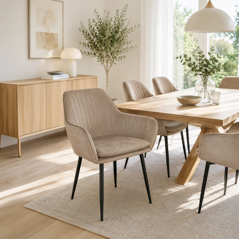Designové křeslo, šedohnědá Taupe Velvet látka, ZIRKON NEW 3