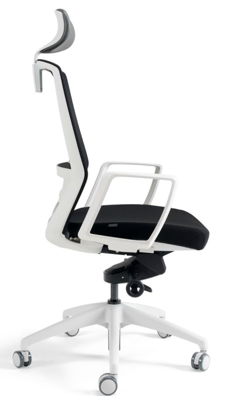 BESTUHL Kancelárska stolička J17 WHITE SP čierna 17