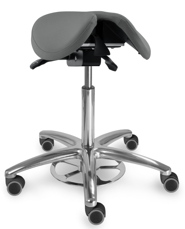 Zdravotnická židle se sedlovým opěradlem 1214 S CLEAN, čalounění ONE, AQUA CLEAN, XTREME 12