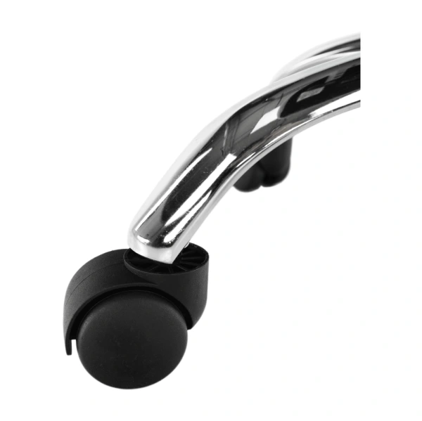 Otočná stolička, sivá/chróm, SELVA 12