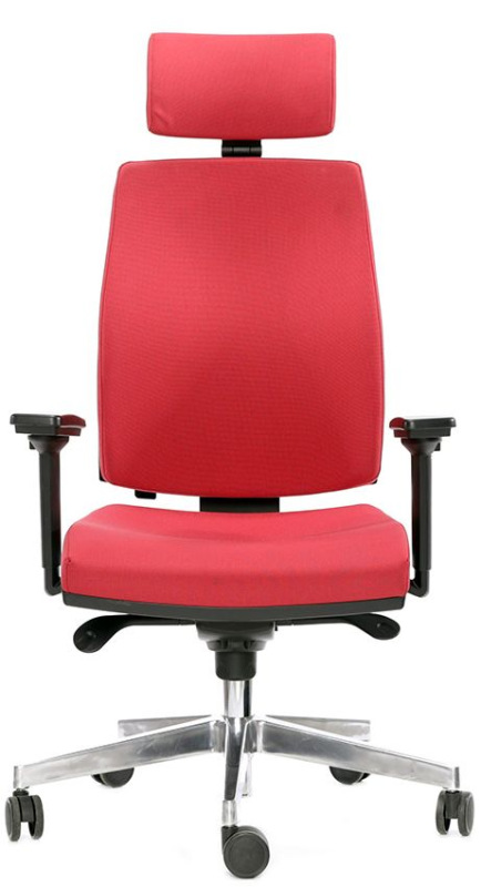 Kancelárska stolička JOB čalúnenie KOŽENKA Silvertex, Valencia 7