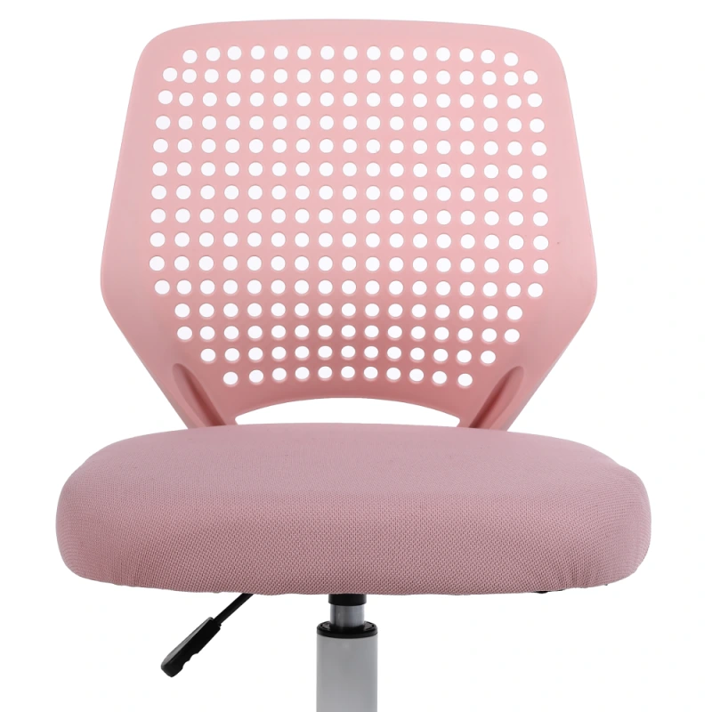 Otočná stolička, ružová/biela, SATOZ 8