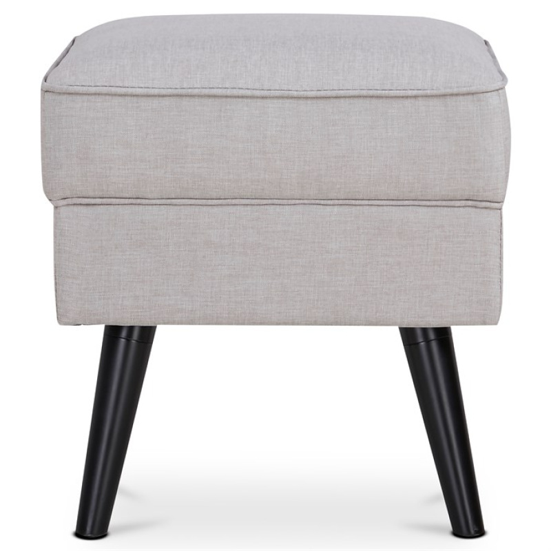 Taburet, krémová látka, AK-A1316 CRM2 1