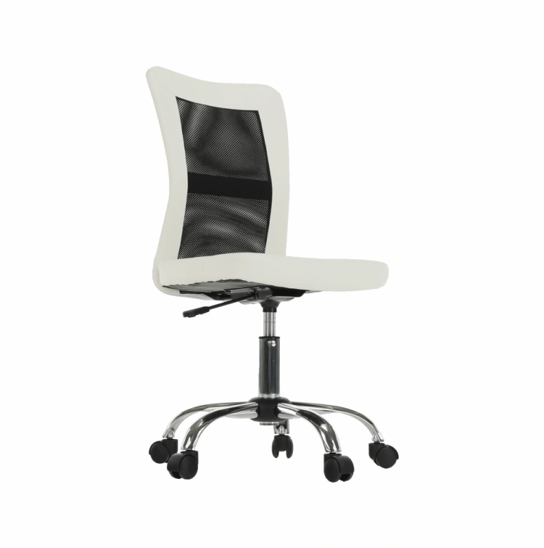 Kancelárske kreslo, čierna/biela, IDOR NEW 2