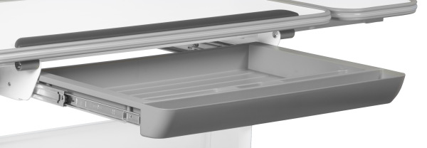 MAYER Set Rastúci stôl UNIQ 32U1 dekor biely + stolička MyChamp 6