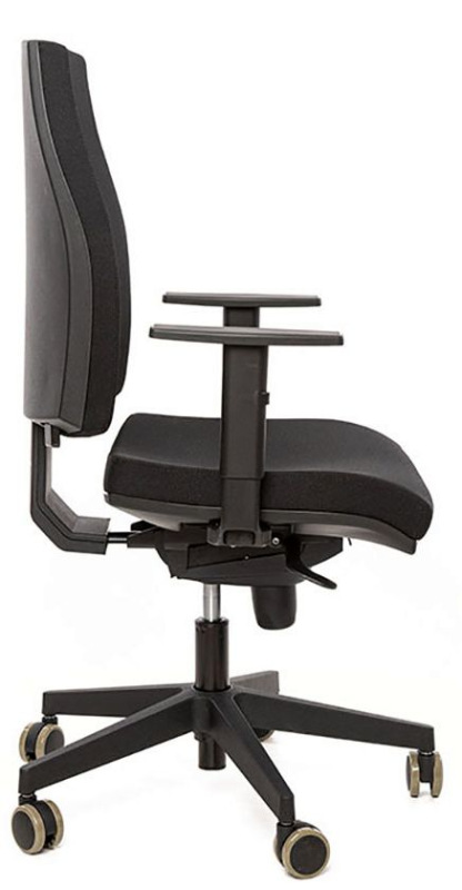 Kancelárska stolička JOB čalúnenie KOŽENKA Silvertex, Valencia 13