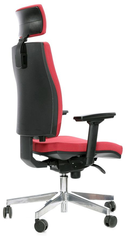 Kancelárska stolička JOB čalúnenie KOŽENKA Silvertex, Valencia 8