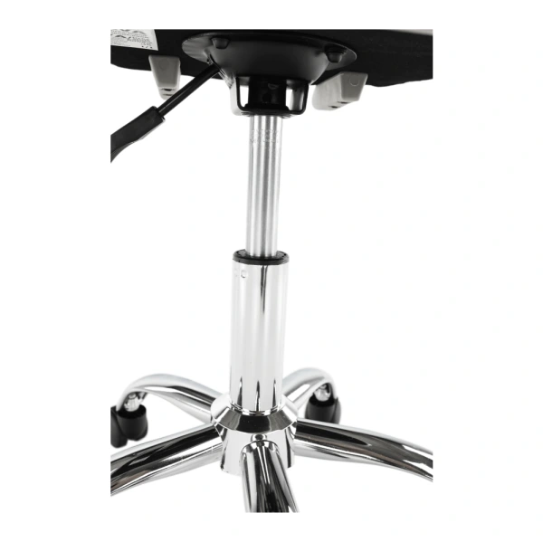 Otočná stolička, sivá/chróm, SELVA 4