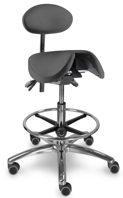 Zdravotnická židle se sedlovým opěradlem 1215 S DENT, čalounění ONE, AQUA CLEAN, XTREME 7