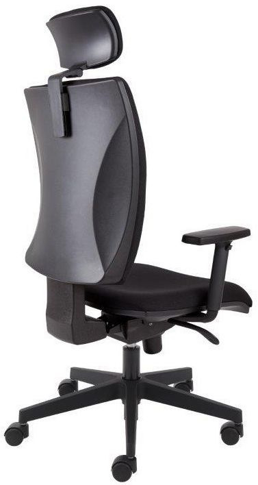 Kancelárska stolička LARA čalúnenie KOŽENKA Silvertex, Valencia 6