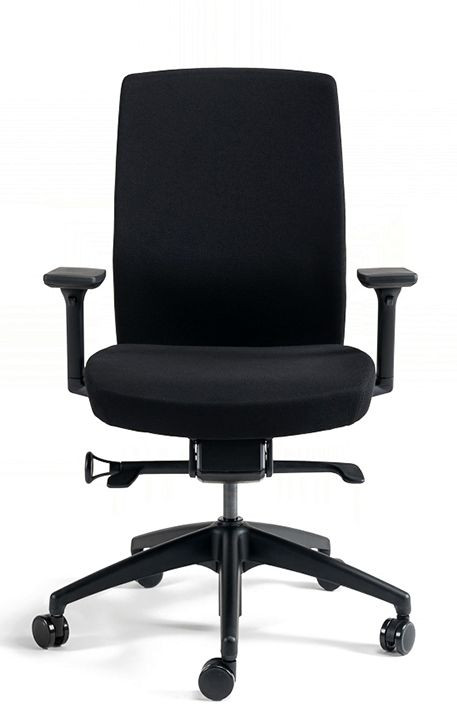 Kancelárska stolička J2 BLACK čierna 8
