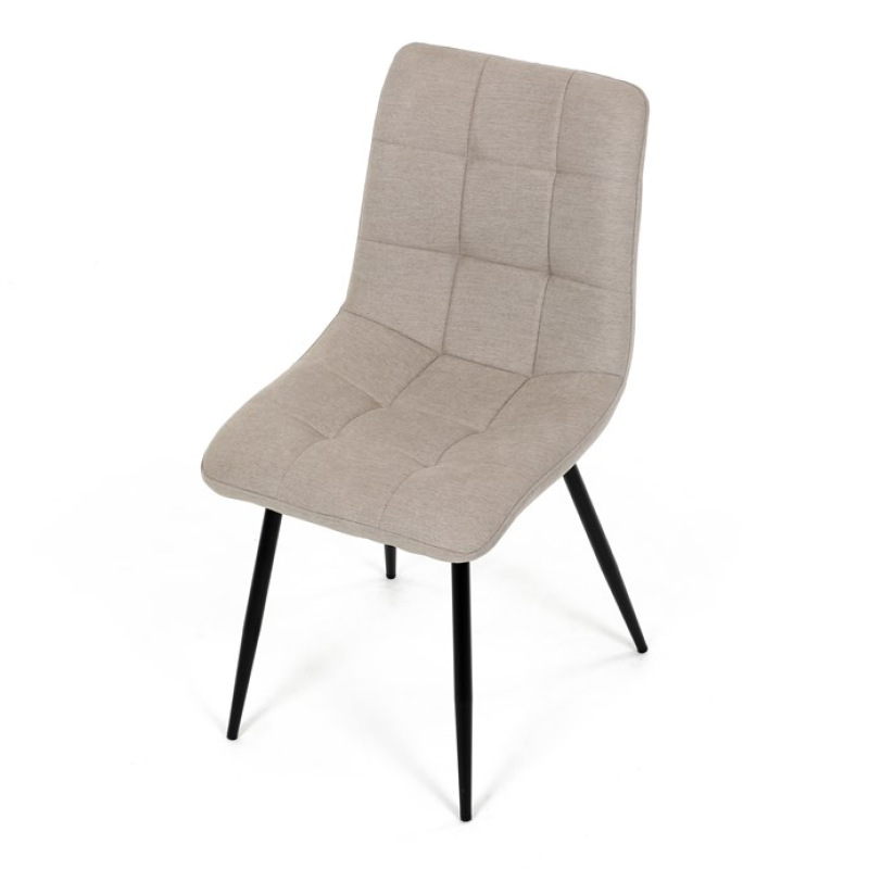 Jídelní židle, hnědá, látka, DCL-193 CAP2 14