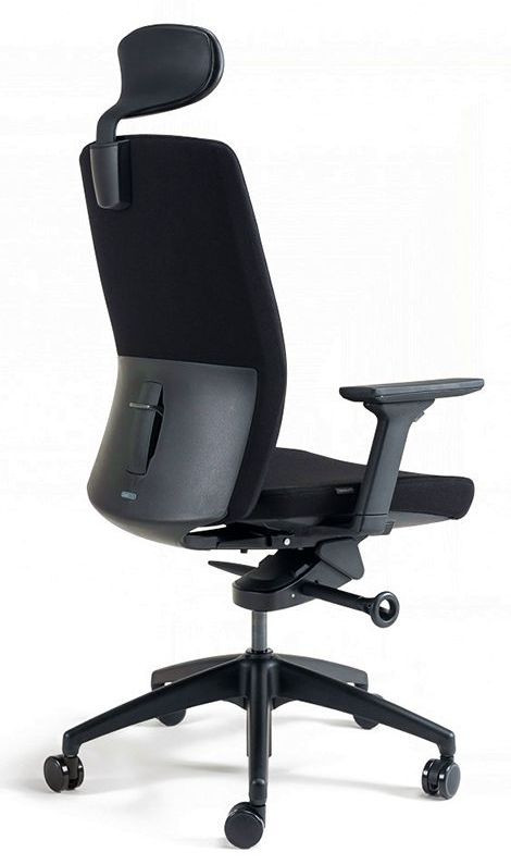 Kancelárska stolička J2 BLACK čierna 4