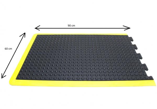 COBA Priemyselná protiúnavová rohož BUBBLEMAT END KONCOVÝ DIEL 60x90 cm