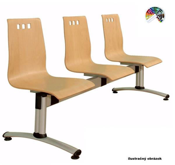 Štvormiestna lavica multised BERNI drevo buk