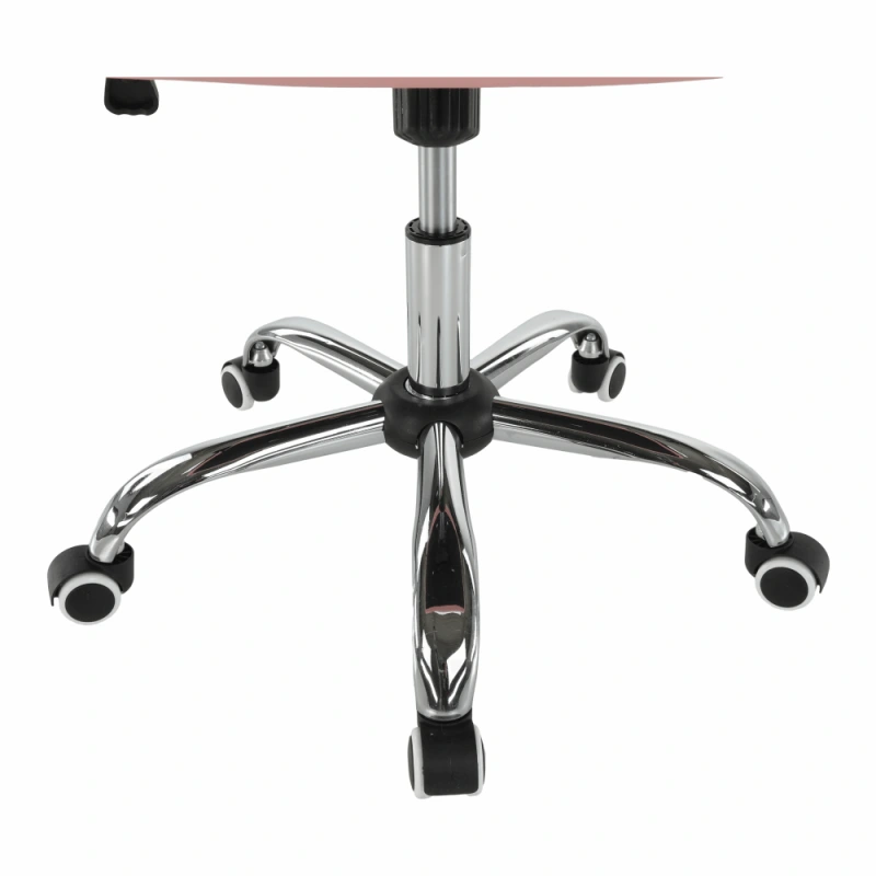 Kancelárske kreslo, ružová ekokoža, RULIS 1