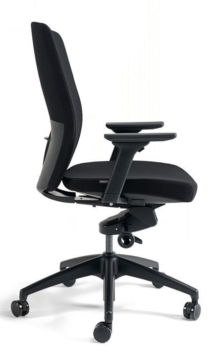 Kancelárska stolička J2 BLACK čierna 1