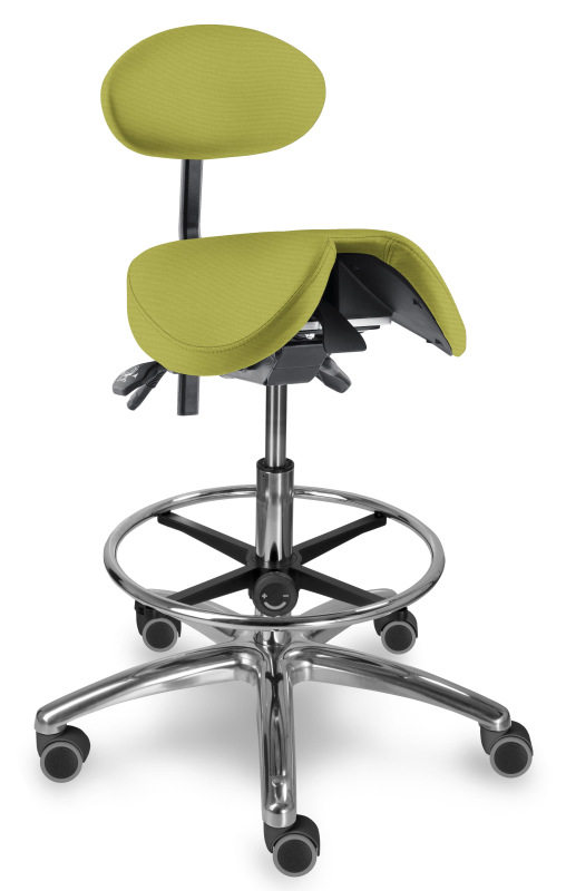 Zdravotnická židle se sedlovým opěradlem 1215 S DENT, čalounění ONE, AQUA CLEAN, XTREME 1