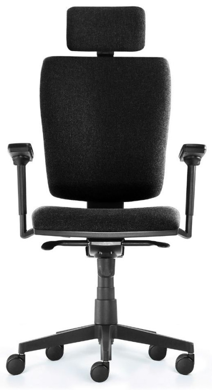 Kancelárska stolička LARA čalúnenie KOŽENKA Silvertex, Valencia 7