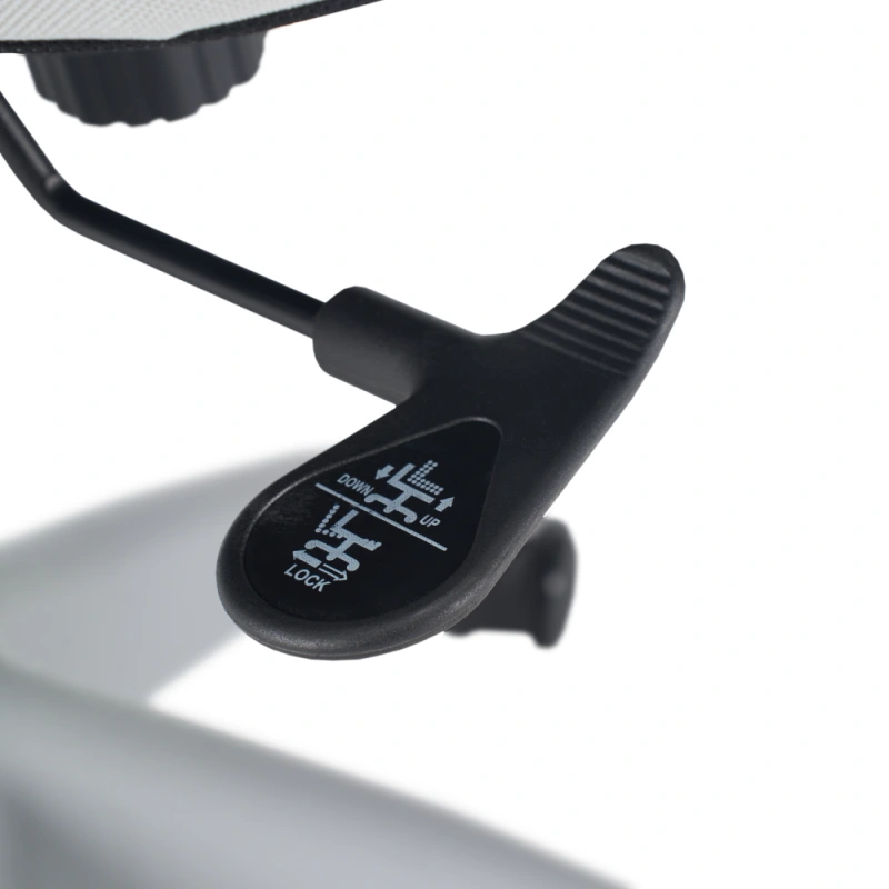 Kancelářské křeslo, neomint/světle šedá/šedá, ERMEN 6