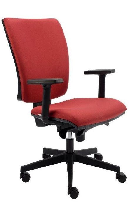 Kancelárska stolička LARA čalúnenie KOŽENKA Silvertex, Valencia 4