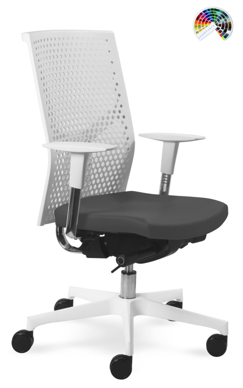 MAYER Kancelářská židle PRIME ZOOM 2301 S čalounění MEDIFLEX SILVERTEX koženka