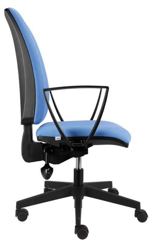 Kancelárska stolička LARA čalúnenie KOŽENKA Silvertex, Valencia 1