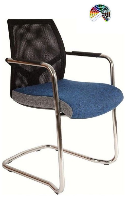 Konferenčná rokovacia stolička GAME PROKUR VIP sieť čalúnenie ERA