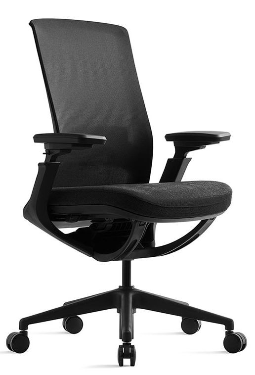 BESTUHL Kancelárska stolička ROLY BLACK čierna
