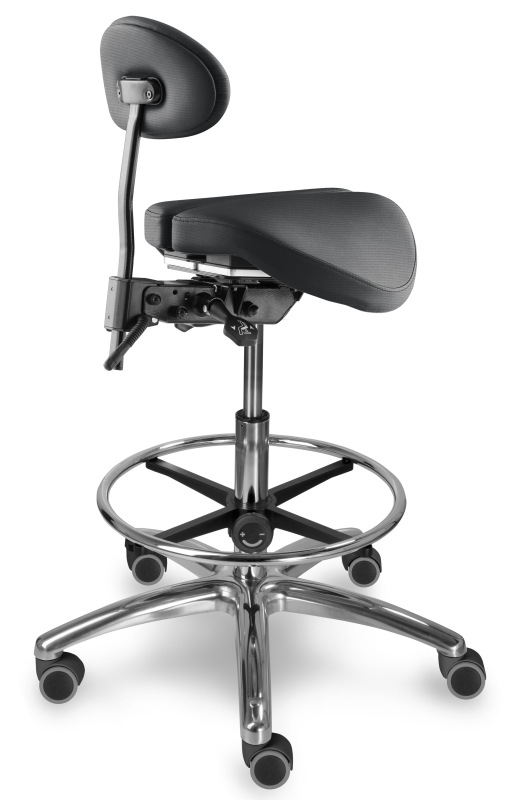 Zdravotnická židle se sedlovým opěradlem 1215 S DENT, čalounění ONE, AQUA CLEAN, XTREME 5