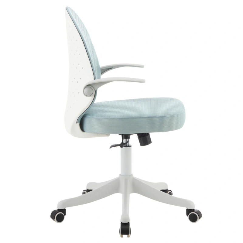 Otočná stolička, neomint/biela, TARIA 3