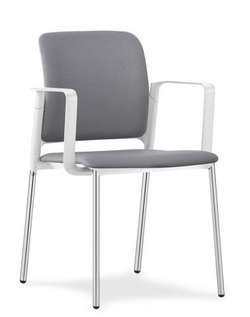 MAYER Konferenční židle do čekárny CLASS3, čalounění MEDIFLEX SILVERTEX, koženka 1