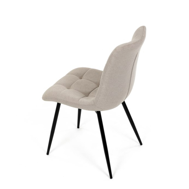 Jídelní židle, hnědá, látka, DCL-193 CAP2 17