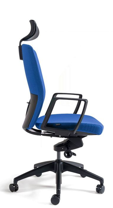 OFFICE PRO bestuhl Kancelárska stolička J2 BLACK SP modrá 7