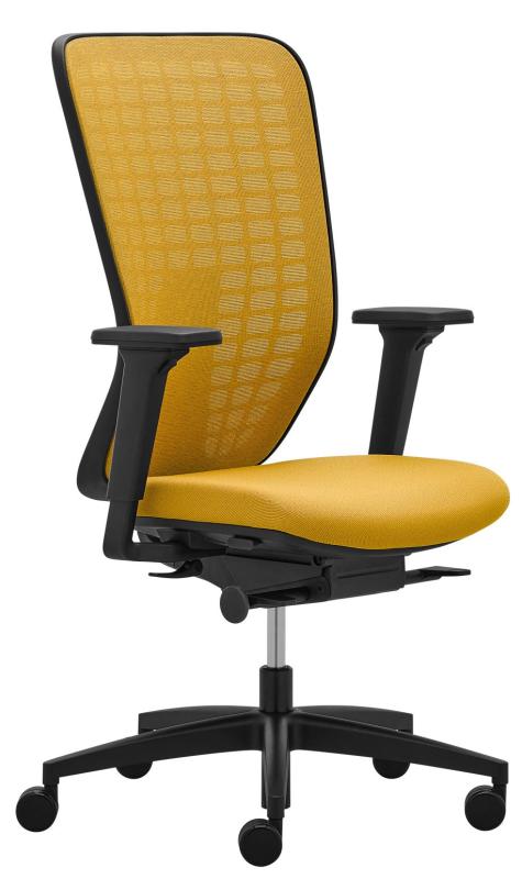 RIM Ergonomická kancelářská židle SPACE SP 1502 čalounění SILVERTEX koženka