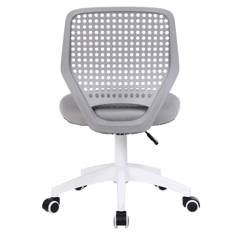 Otočná stolička, sivá/biela, SATOZ 2