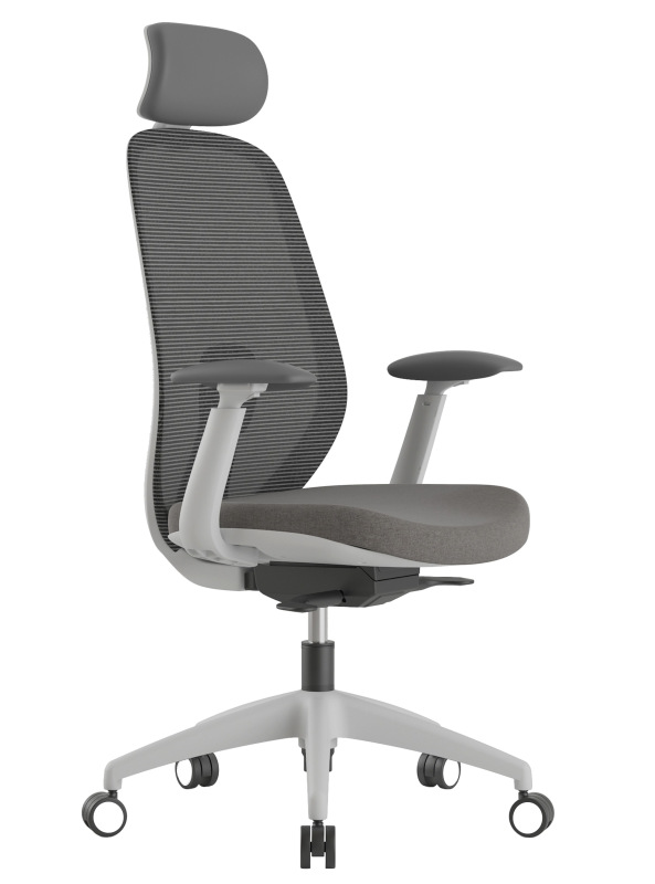 Kancelářská židle CAELI, šedá