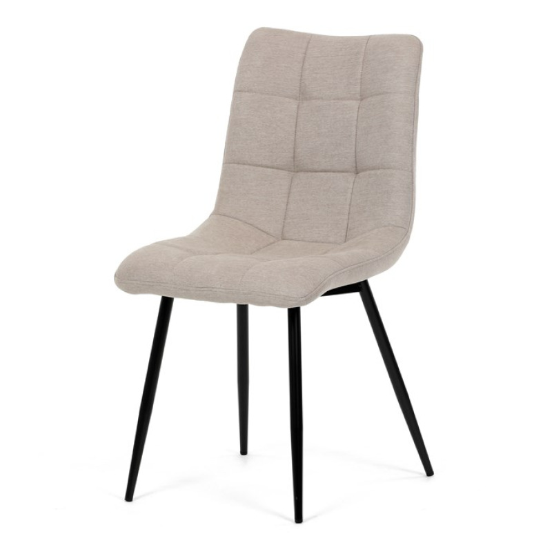 Jídelní židle, hnědá, látka, DCL-193 CAP2 2