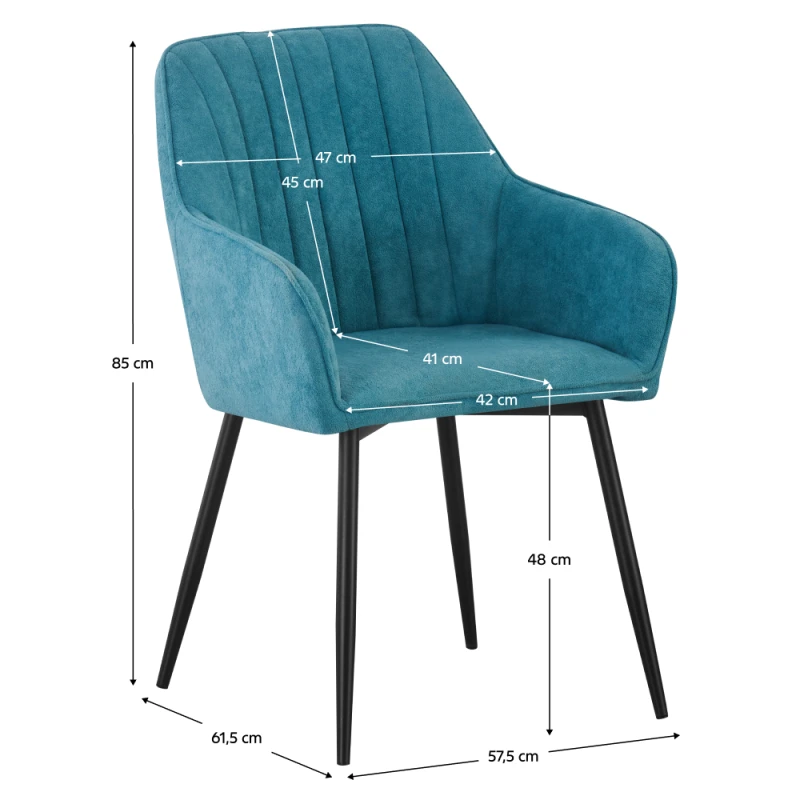 Designové křeslo, zelená/černá, VAJRO 5
