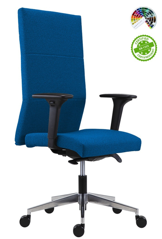 Kancelárske kreslo 8100 VERTIKA čalúnenie FOUR