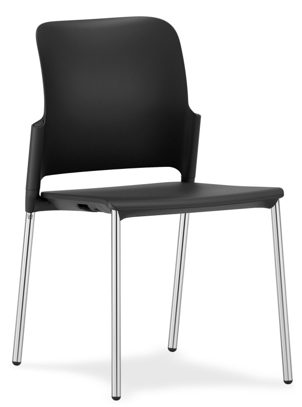 MAYER Konferenčná stolička do čakárne CLASS3 čalúnenie MEDIFLEX SILVERTEX koženka 8