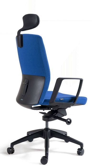 OFFICE PRO bestuhl Kancelárska stolička J2 BLACK SP modrá 8