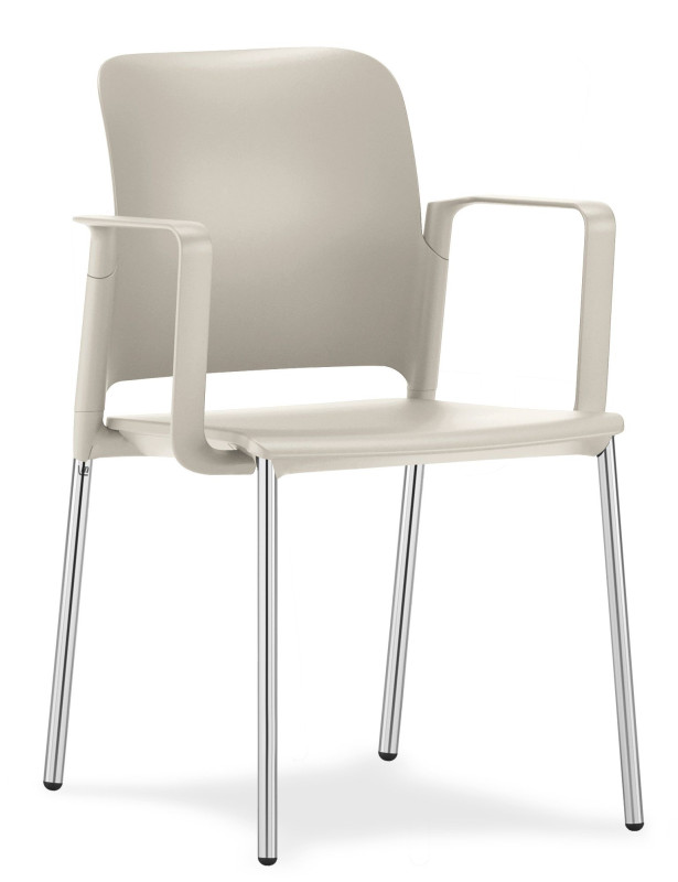 MAYER Konferenčná stolička do čakárne CLASS3 čalúnenie MEDIFLEX SILVERTEX koženka 3