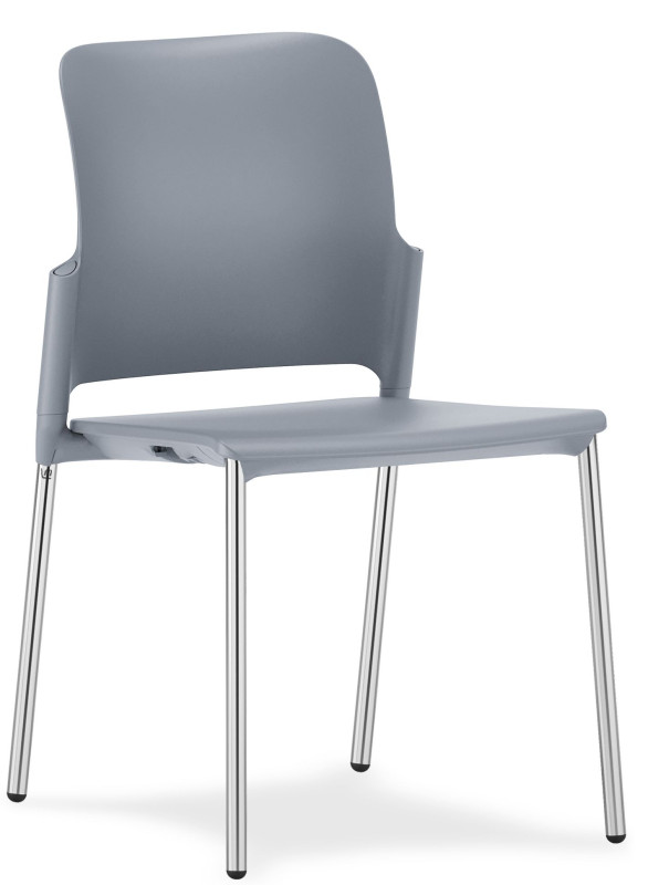 MAYER Konferenčná stolička do čakárne CLASS3 čalúnenie MEDIFLEX SILVERTEX koženka 12