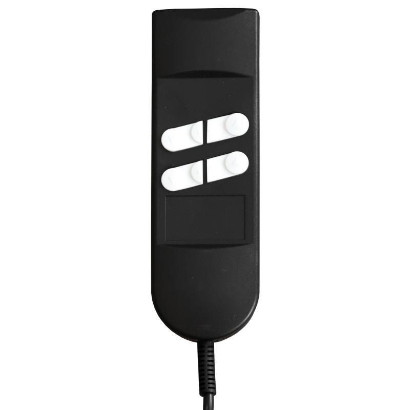 Relaxační křeslo s elektrickým ovládáním, pomoc při vstávání, potah lanýžová látka, 2 motory 15