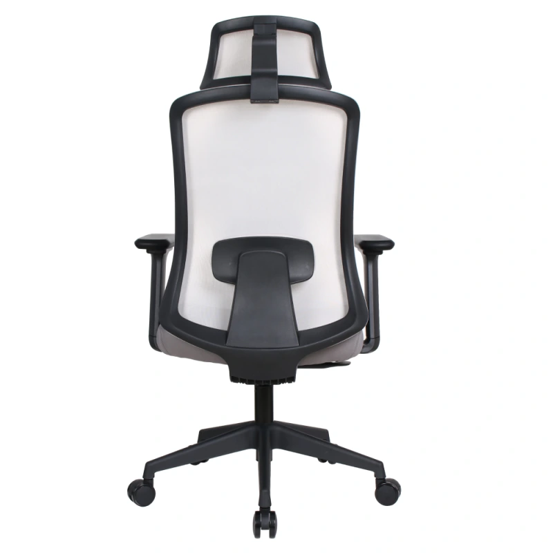 Kancelářské křeslo, šedá/černá, ROSANO 4