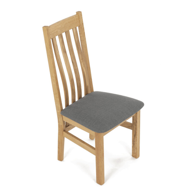 Jídelní židle, přírodní, masiv, C-2100 GREY2 8